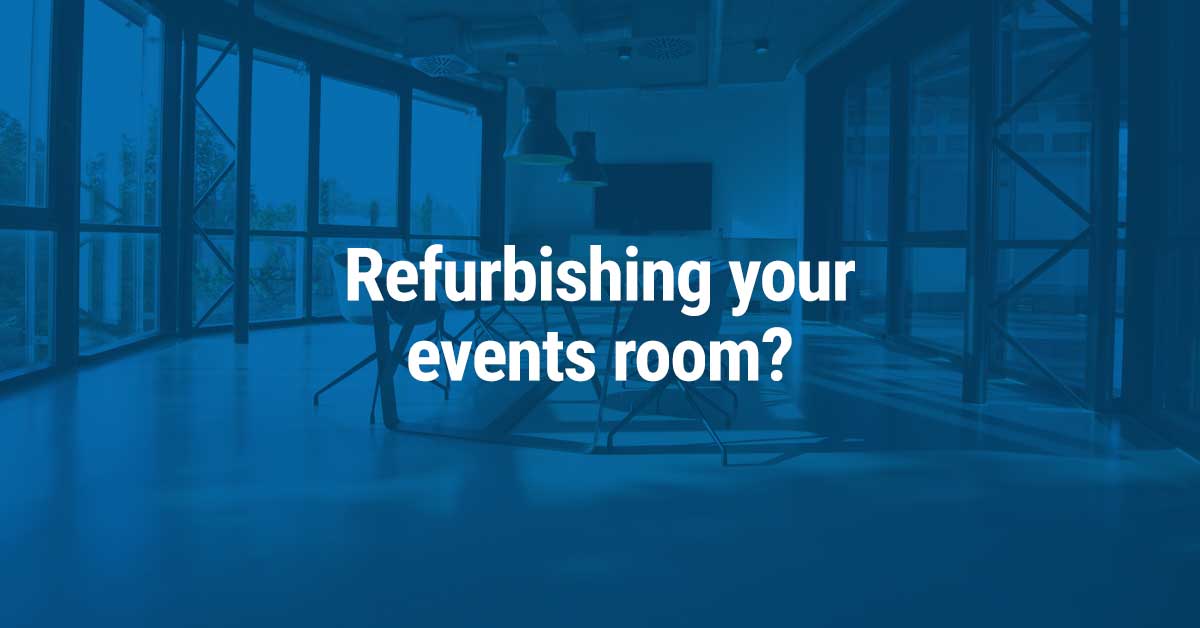 CGA Integration | Refurbishing your events room